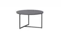 Valetta coffee table Alu round 58.5 cm. Alu legs (H35) - thumbnail