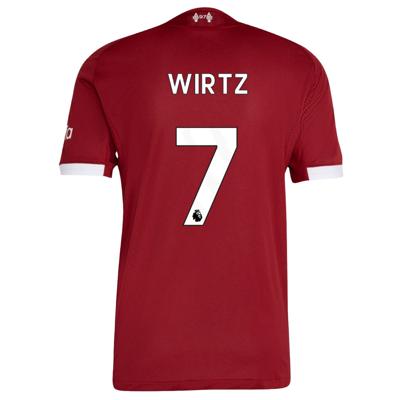 adidas Liverpool Wirtz 7 Thuisshirt Authentic 2025-2026