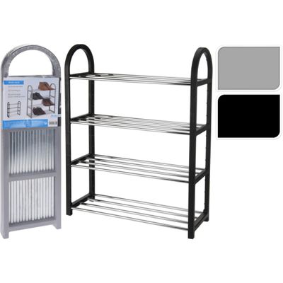 Schoenenrek 4 Lagen 50x65x18,5 cm Assorti