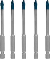 Bosch Accessoires Expert HardCeramic HEX-9 boorset voor dakpannen 5 mm 5-delig - 1 stuk(s) - 2608900598