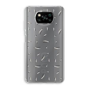 Hipster stripes: Xiaomi Poco X3 NFC Transparant Hoesje