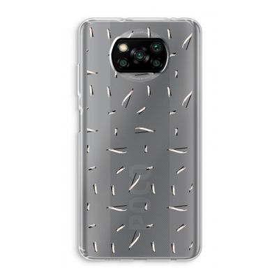 Hipster stripes: Xiaomi Poco X3 NFC Transparant Hoesje