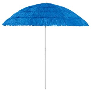 VidaXL Strandparasol Hawaï 240 cm blauw