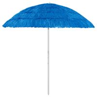 VidaXL Strandparasol Hawaï 240 cm blauw - thumbnail