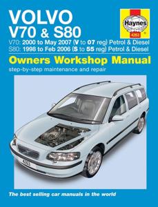 Haynes Werkplaatshandboek Volvo V70 / S80 benzine & diesel (1998 - 2007) 4263