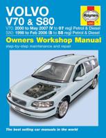 Haynes Werkplaatshandboek Volvo V70 / S80 benzine & diesel (1998 - 2007) 4263