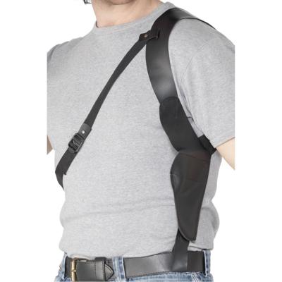 Schouder holster - zwart - leder look - verkleedaccessoires - pistool houder Schouder holster - zwart - leder look - verkleedaccessoires - pistool houder