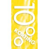 Raambiljet thema 10% KORTING afm 50x94cm