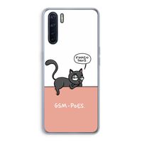 GSM poes: Oppo A91 Transparant Hoesje