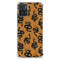 Case Anti-shock voor Motorola Moto E22 | E22i Snakes Case Anti-shock voor Motorola Moto E22 | E22i Snakes