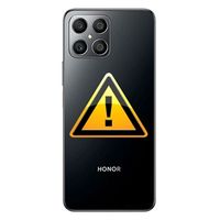 Honor X8 Batterijdeksel Reparatie - Zwart