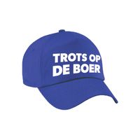 Boerenprotest pet trots op de boer blauw voor volwassenen