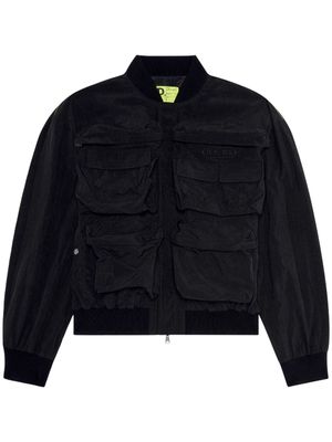 Diesel veste bomber J-Stain-Short - Noir