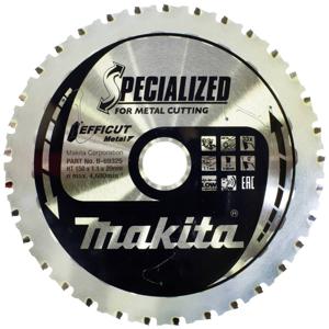 Makita B-69325 Cirkelzaagblad 150 x 20 x 1.1 mm Aantal tanden: 33 1 stuk(s)