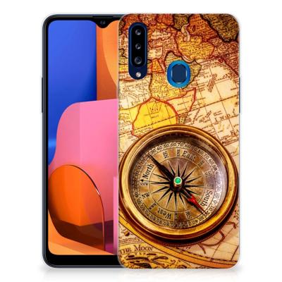 Samsung Galaxy A20s | Silliconen Back Cover | Kompas