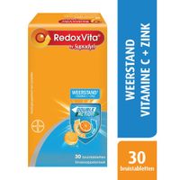 Redoxvita Double Action 1g Vitamine C & Zink Weerstand 30 Bruistabletten