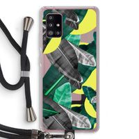 Fantasie jungle: Samsung Galaxy A51 5G Transparant Hoesje met koord