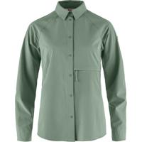 Fjallraven Abisko Trekking Shirt Dames Patina Green M