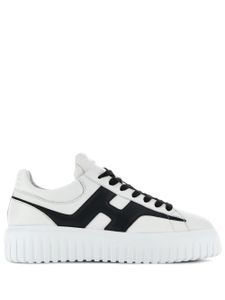 Hogan baskets H-Stripes en cuir - Tons neutres