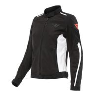 DAINESE Hydraflux 2 Air Lady D-Dry Jacket, Doorwaai motorjas dames, Zwart-Wit - thumbnail