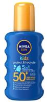 Nivea NIVEA Sun Kids Protect & Hydrate SPF50+ 5-In-1 Zonnebrand - 200ml Nivea NIVEA Sun Kids Protect & Hydrate SPF50+ 5-In-1 Zonnebrand - 200ml
