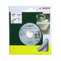 Bosch Accessoires Diamantdoorslijpschijf voor keramische tegels, 125 mm  Ø - 2607019473