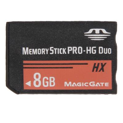 8GB Memory Stick Pro Duo HX geheugenkaart - 30MB PER tweede hoge snelheid voor gebruik met de PlayStation Portable (100% echte capaciteit)