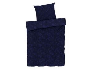 LIVARNO home Satijnen dekbedovertrek 140 x 200 cm (Paisley/blauw)