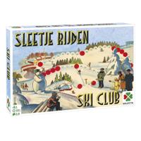 Selecta Bordspel spellen van toen - sleetje rijden/ski club Selecta Bordspel spellen van toen - sleetje rijden/ski club