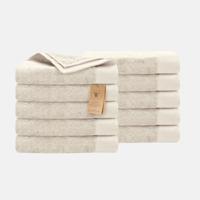 Walra Remade Cotton Handdoeken 70 x 140 cm - 550 gr/m - Beige - 10 stuks