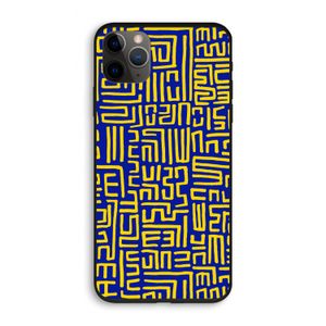 Majorelle Blue Print: iPhone 11 Pro Biologisch afbreekbaar hoesje