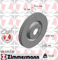 Remschijf Coat Z 100335720