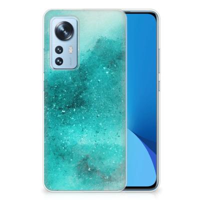 Hoesje maken Xiaomi 12 | 12X Painting Blue Hoesje maken Xiaomi 12 | 12X Painting Blue