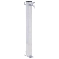 VidaXL Waterzuil vierkant 40 cm roestvrij staal