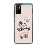 Tough Life: Xiaomi Poco M3 Pro 5G Transparant Hoesje Tough Life: Xiaomi Poco M3 Pro 5G Transparant Hoesje