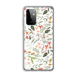 Sweet little flowers: Samsung Galaxy A72 Transparant Hoesje