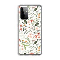 Sweet little flowers: Samsung Galaxy A72 Transparant Hoesje