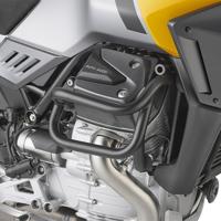 GIVI Valbeugel, Valbeugels voor de moto, TN8208 Zwart gepoedercoat staal onderzijde