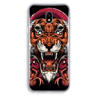 Tiger and Rattlesnakes: Samsung Galaxy J3 (2017) Transparant Hoesje