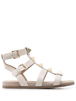 Michael Michael Kors sandales à brides cloutées - Tons neutres
