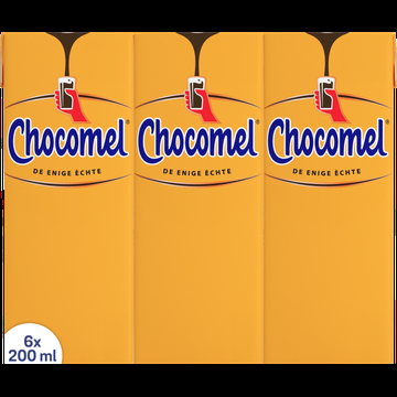 Chocomel 6 x 200 ml bij Jumbo