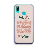 Optimistic flower girl: Huawei P Smart (2019) Transparant Hoesje