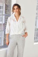 Helena Hart 7661 - Blouse Gini Lace Blouse Wit Helena Hart 7661 - Blouse Gini Lace Blouse Wit