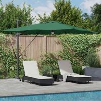 Roma Parasol Groen 286 x 285 x 270 cm Aluminium en Polyester