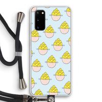 Citroenen: Samsung Galaxy S20 Transparant Hoesje met koord