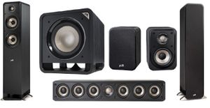 Polk: S50E 5.1 Homecinema Systeem - Zwart