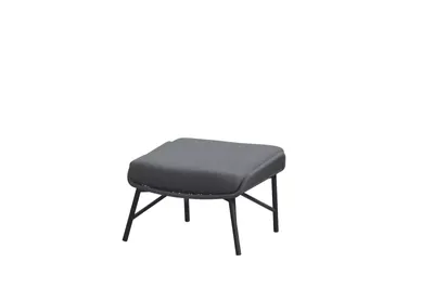 Carthago footstool Platinum with cushion | 4 Seasons Outdoor