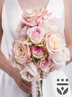 Pastel plus bruidsboeket - Platinum - thumbnail