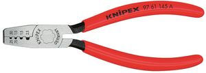 Knipex Krimptang voor adereindhulzen met kunststof bekleed 145 mm - 9761145A