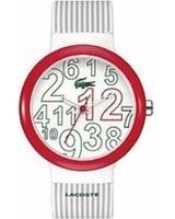 Lacoste horlogeband 2020013 / LC-46-4-29-2299 Rubber Multicolor 14mm